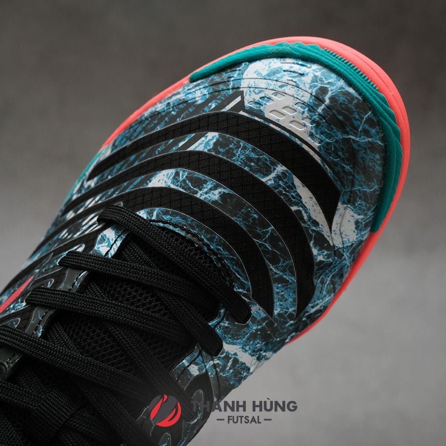GIÀY ĐÁ BÓNG SÂN FUTSAL JOMA REGATE REBOUND IN 2201 - XANH/ĐEN