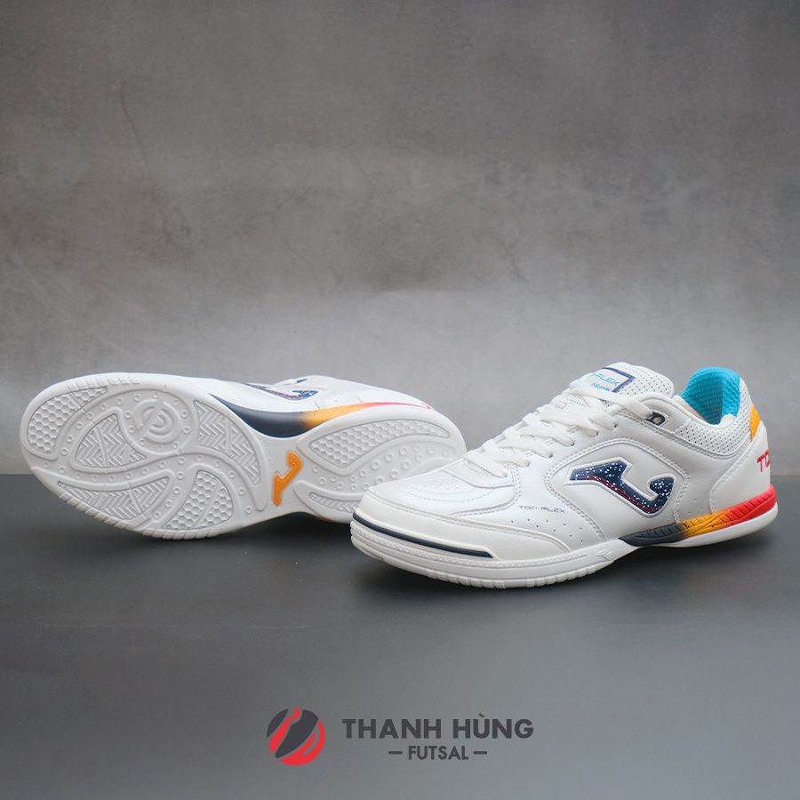 JOMA TOP FLEX IN 2402 - TRẮNG/ĐỎ