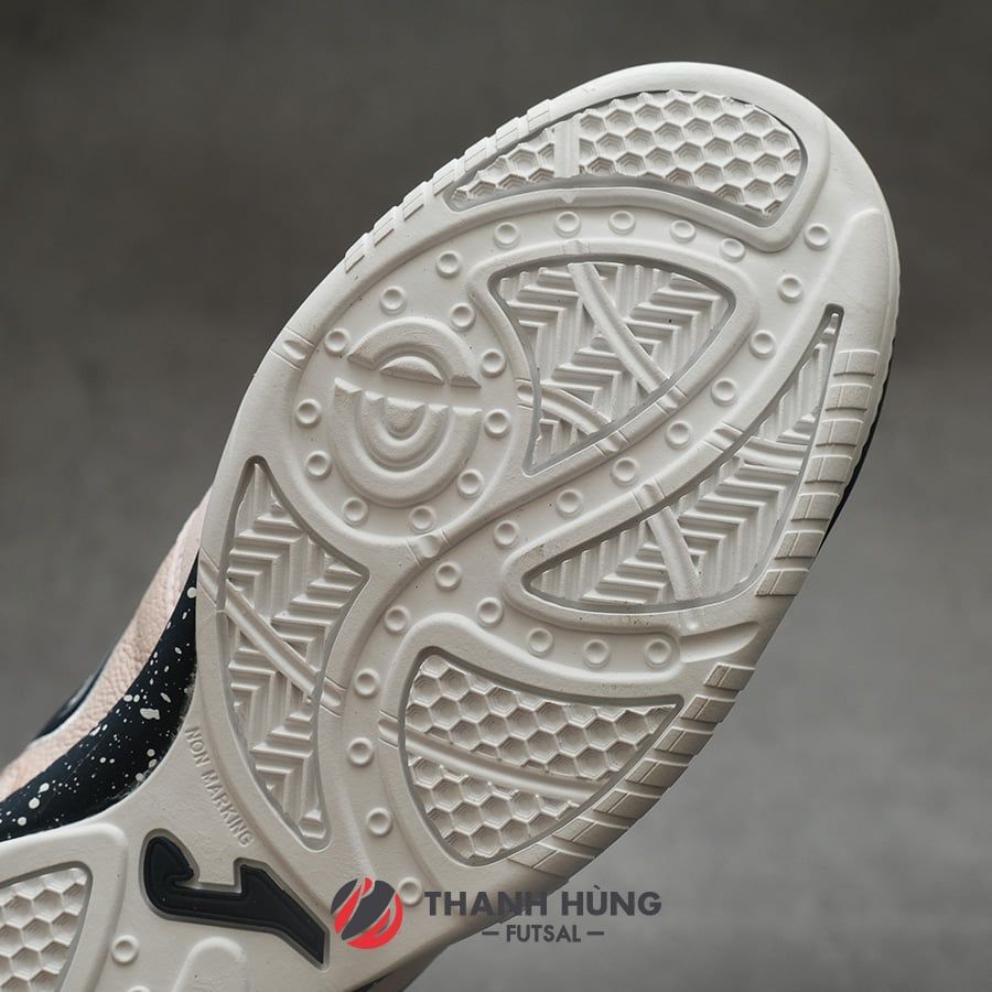 GIÀY ĐÁ BÓNG SÂN FUTSAL JOMA TOP FLEX LEATHER IN 2413 - HỒNG