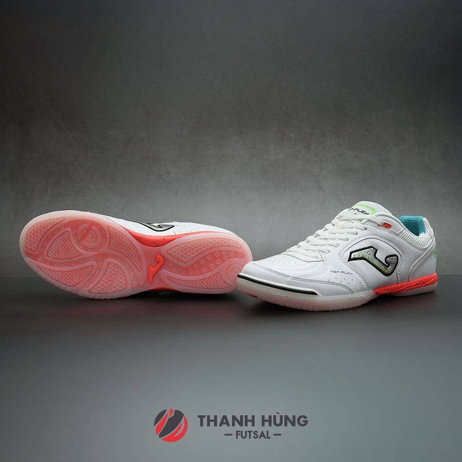 JOMA TOP FLEX IN 2532 - TRẮNG/BẠC/CAM