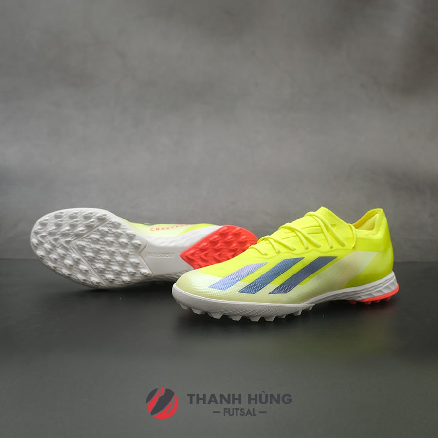 ADIDAS X CRAZYFAST ELITE TF - IF0664 - VÀNG NEON/TRẮNG