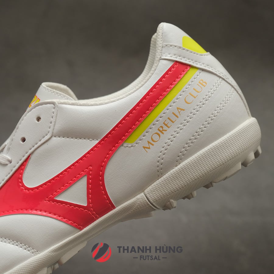 MIZUNO MORELIA II CLUB AS - P1GD231664 - TRẮNG/ĐỎ/VÀNG