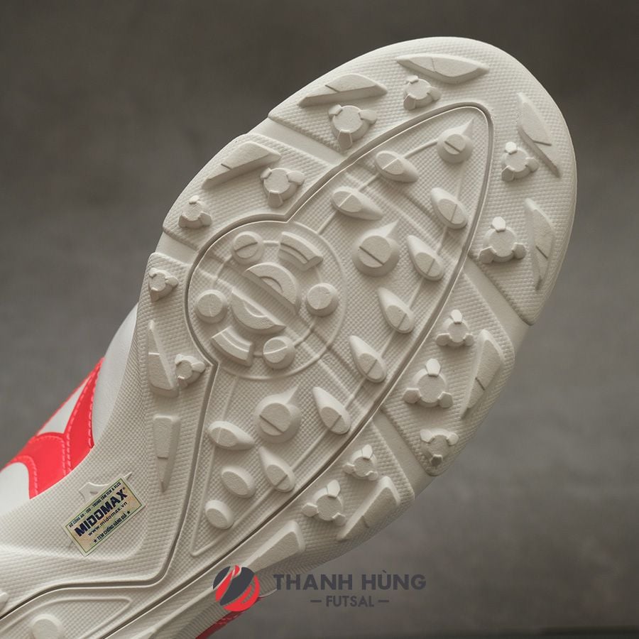 MIZUNO MORELIA II CLUB AS - P1GD231664 - TRẮNG/ĐỎ/VÀNG