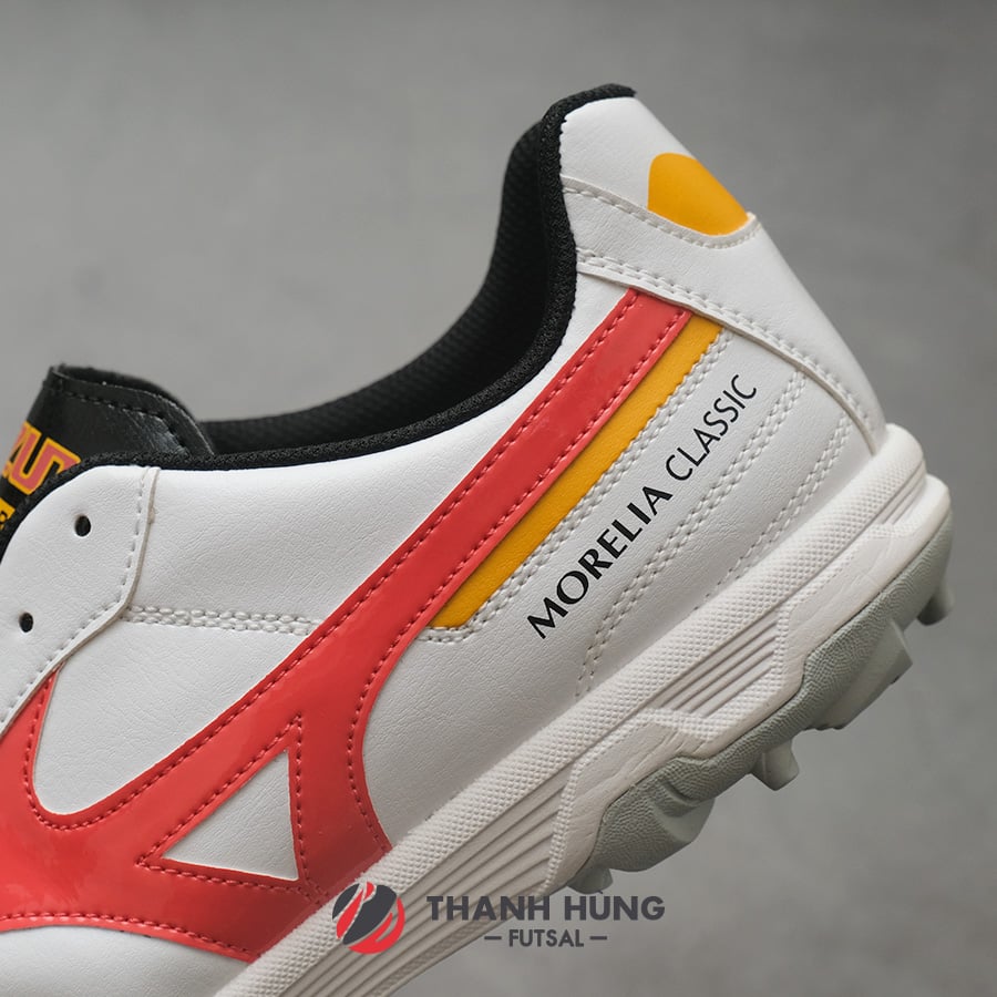 MIZUNO MORELIA SALA CLASSIC TF - Q1GB240291 - TRẮNG/ĐỎ