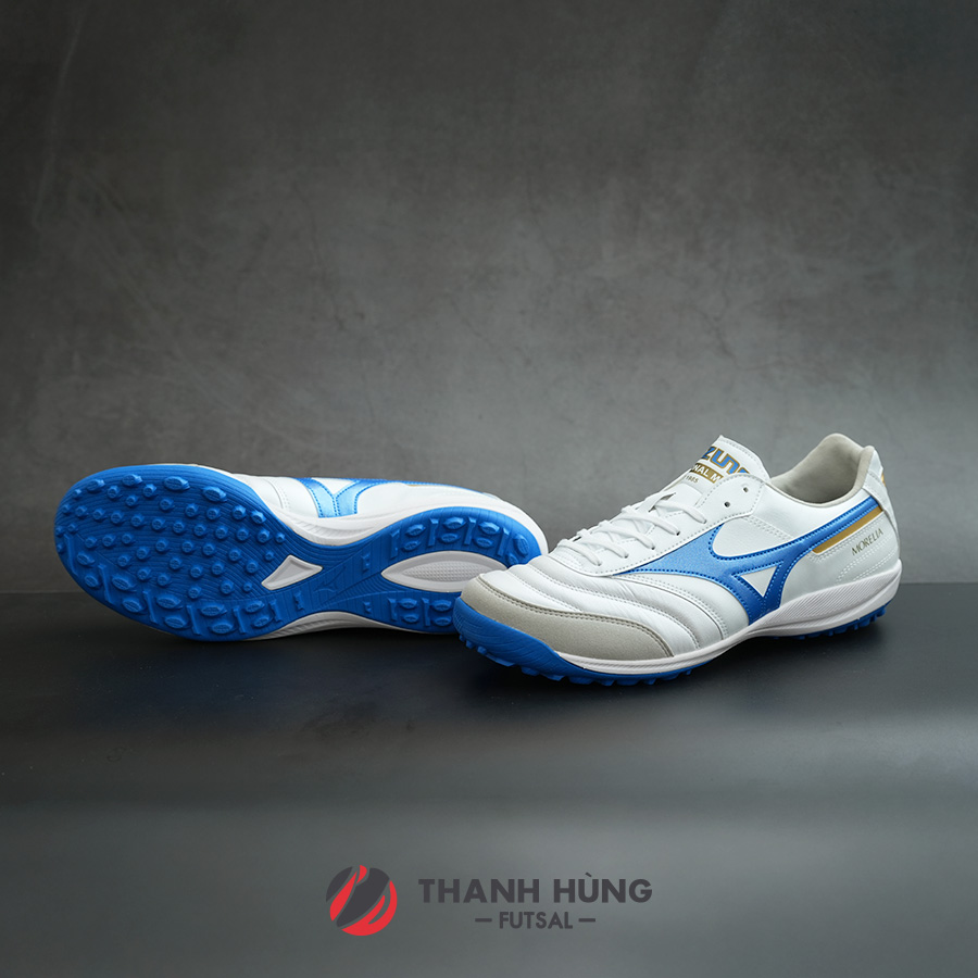MIZUNO MORELIA SALA ELITE TF - Q1GB241225 - TRẮNG/XANH