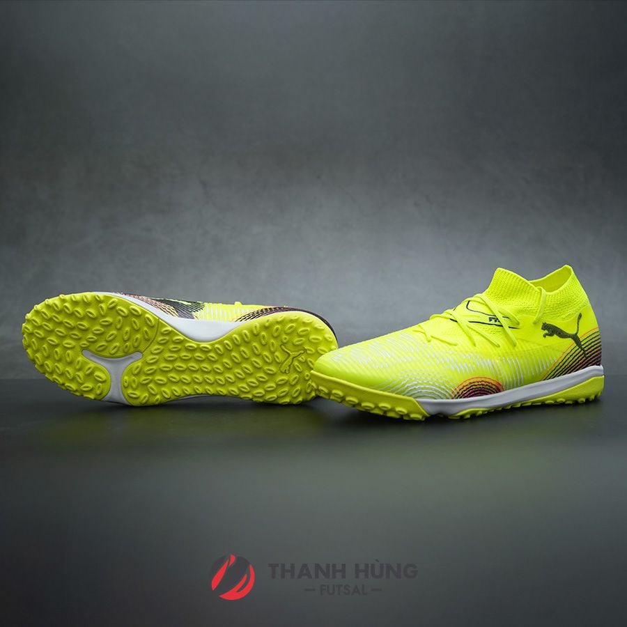 PUMA FUTURE 8 MATCH TT - 108370-03 - XANH DẠ QUANG/ĐEN