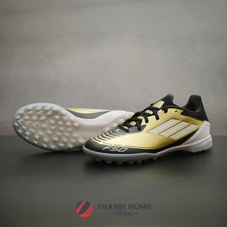 ADIDAS F50 MESSI LEAGUE TF - IG9282 - VÀNG/TRẮNG