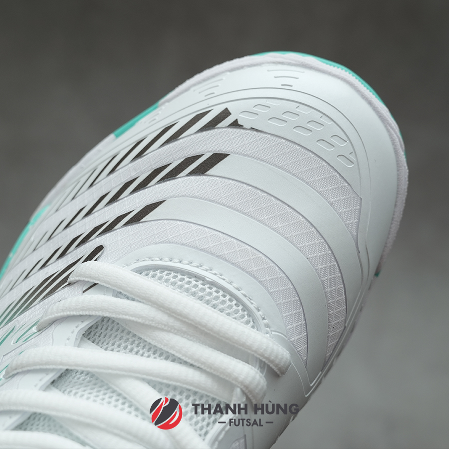 GIÀY ĐÁ BÓNG SÂN FUTSAL JOMA REGATE REBOUND 2502 - TRẮNG/ĐEN/XANH