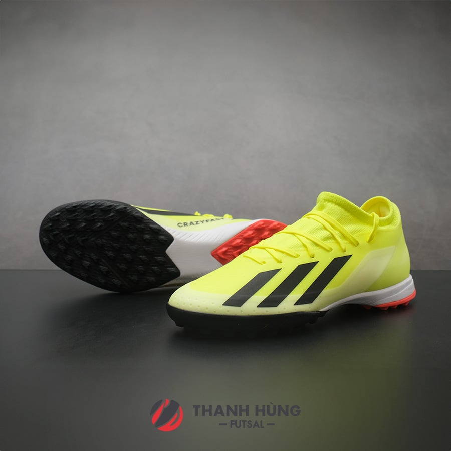 ADIDAS X CRAZYFAST LEAGUE TF - IF0698 - VÀNG NEON/ĐEN