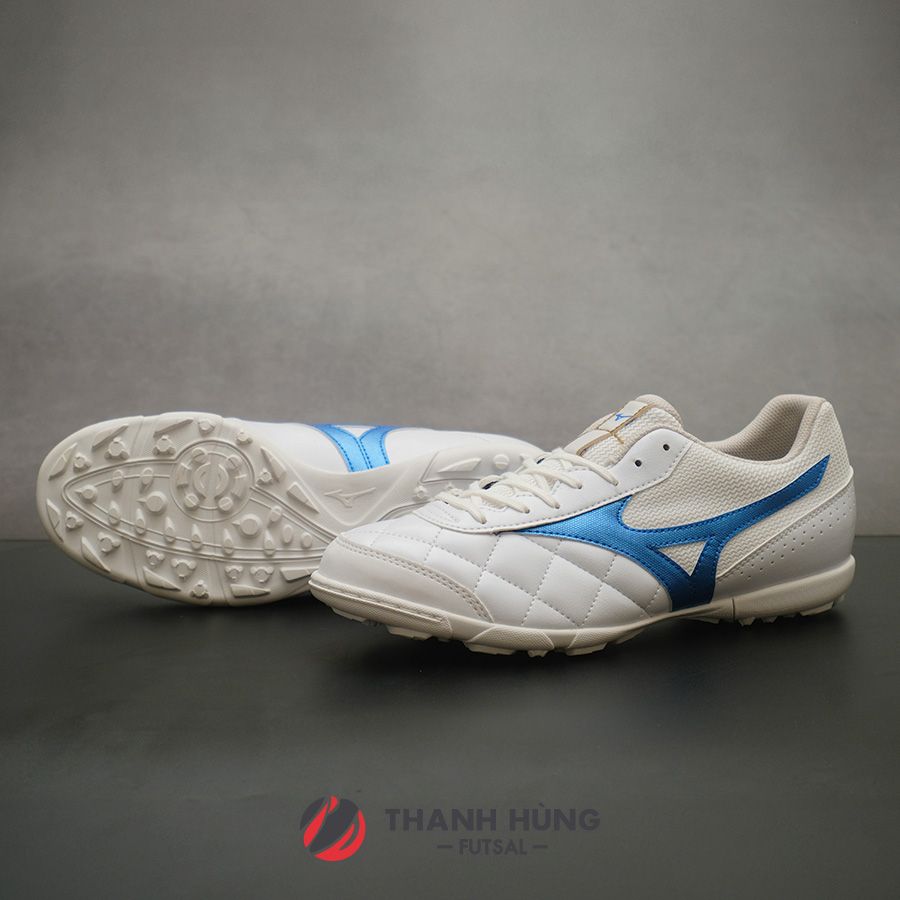 MIZUNO MORELIA SALA CLUB TF - Q1GB241602 - TRẮNG/XANH
