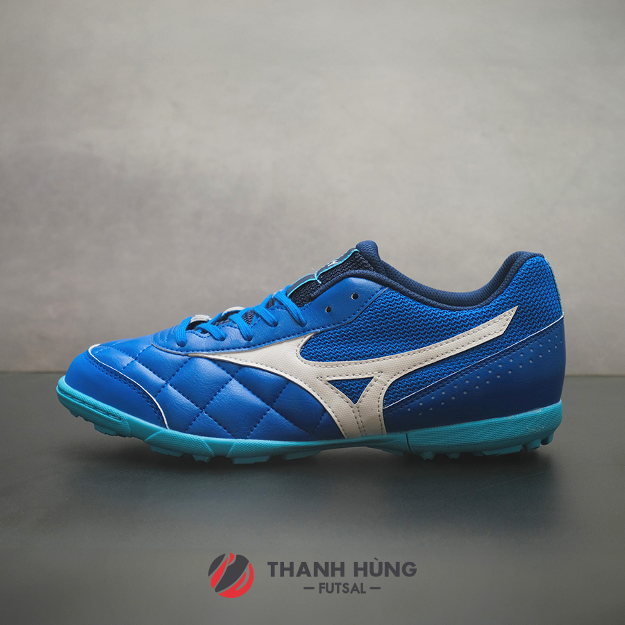 MIZUNO MORELIA SALA CLUB TF - Q1GB241603 - XANH/TRẮNG