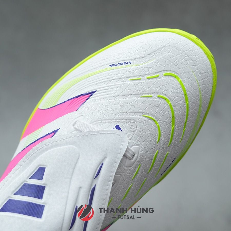 ADIDAS PREDATOR 25 LEAGUE LƯỠI GÀ LẬT TF - JS0385 - TRẮNG/HỒNG