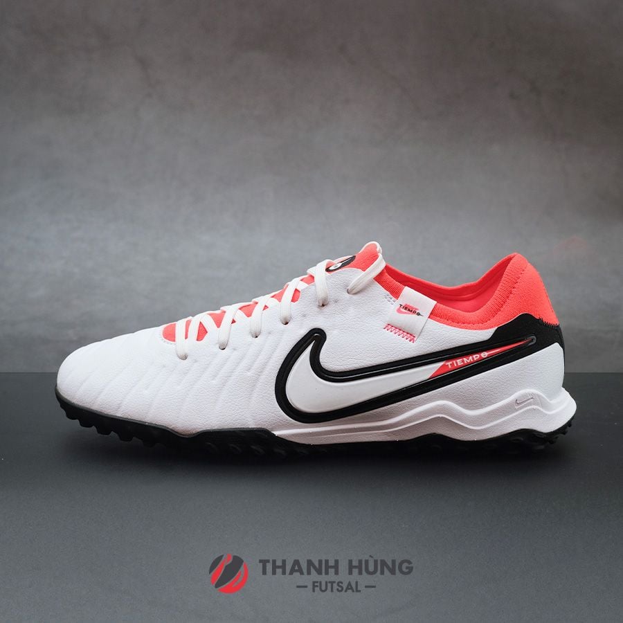 NIKE TIEMPO LEGEND 10 PRO TF - DV4336-100 - TRẮNG/ĐEN/ĐỎ