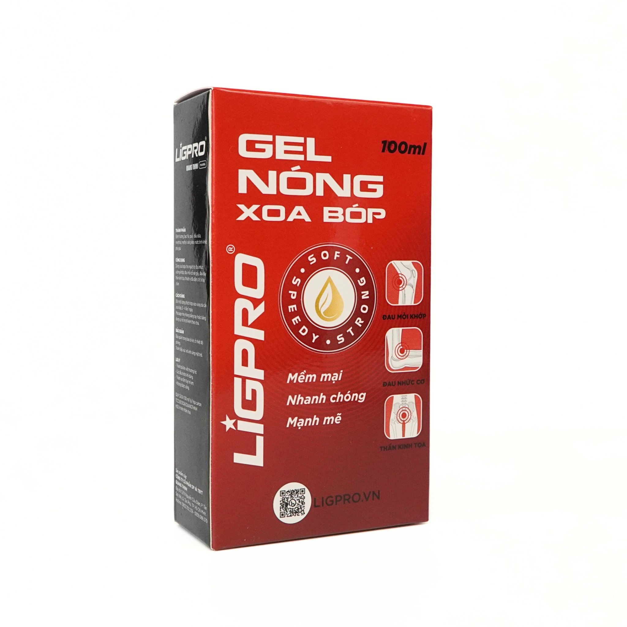 GEL NÓNG XOA BÓP LIGPRO
