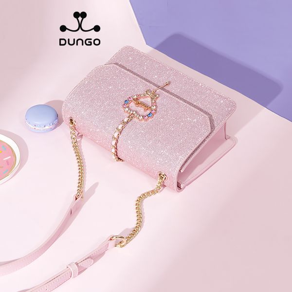  Túi Xách JUST STAR DU172062-04 Sequin Hồng 