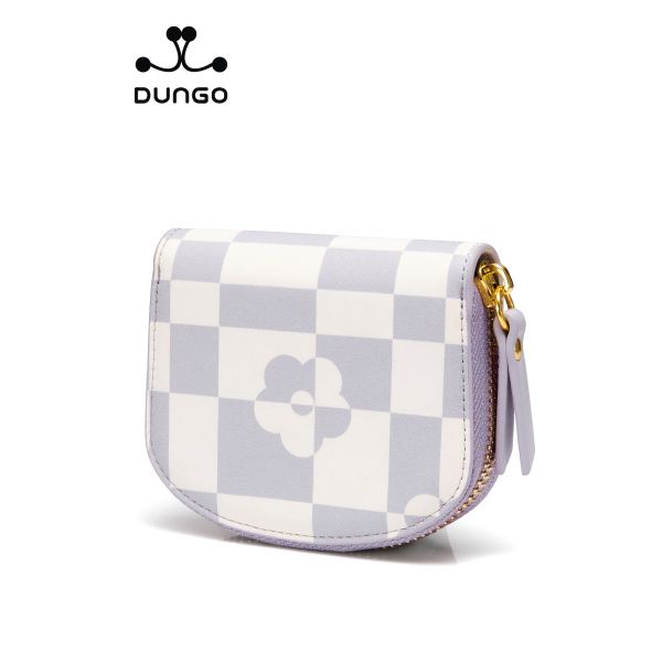  Ví Thẻ Caro Tím JUST STAR JU070718-29 