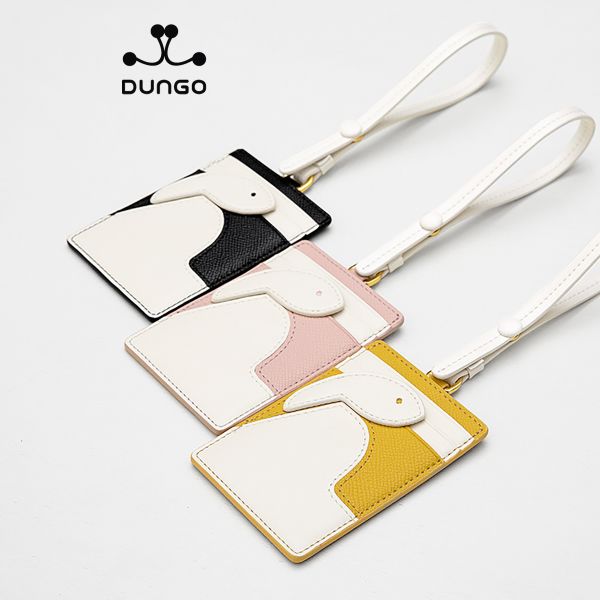  Ví Thẻ Mỏng Treo Túi Thiết Kế Thỏ NU070722-01 Đen 