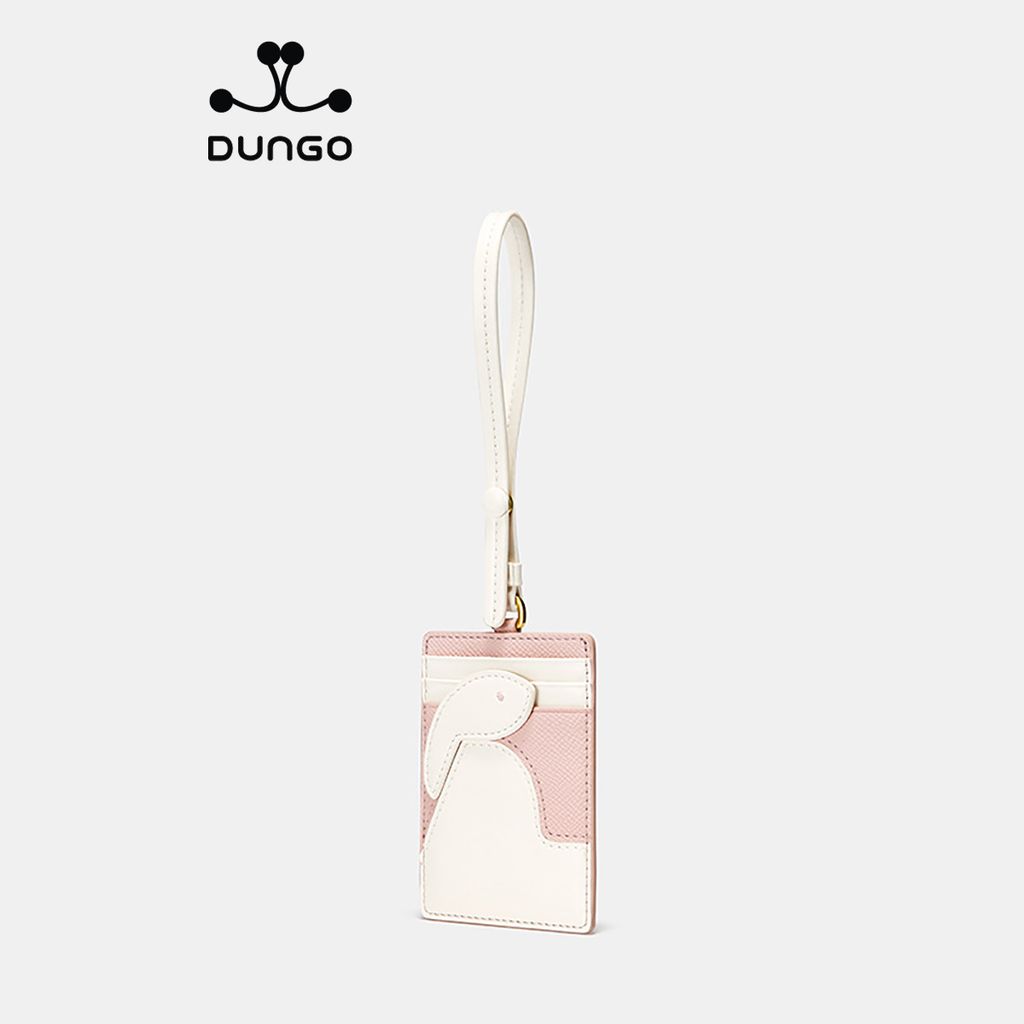 Ví Thẻ Mỏng Treo Túi Thiết Kế Thỏ NU070722-03 Vàng