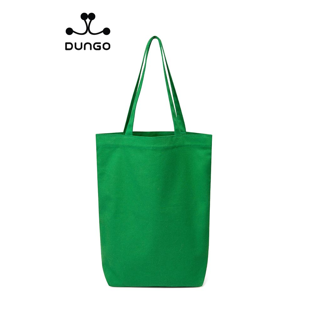 Túi Tote Canvas In Hổ Xanh Lá JUST STAR JU110392-07