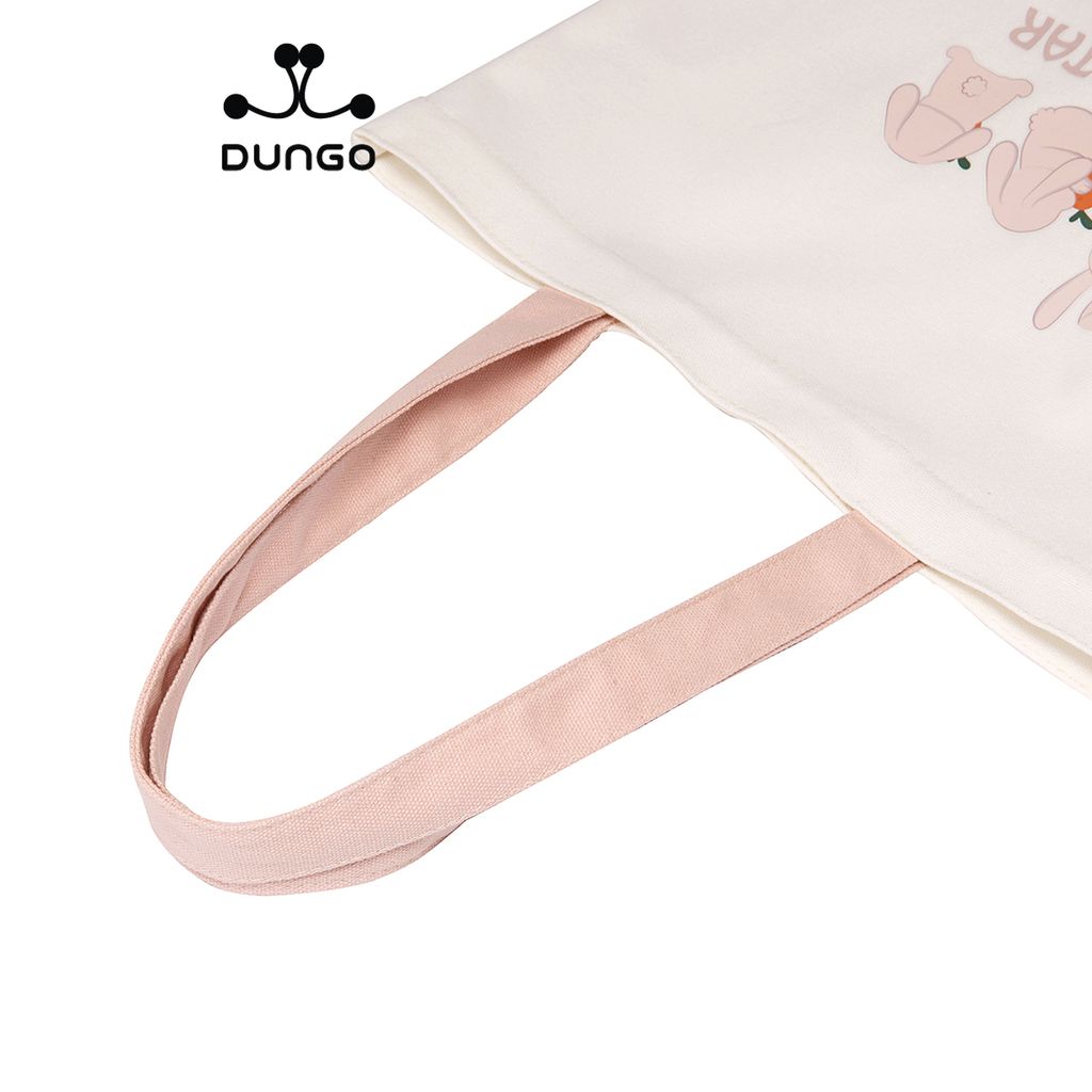 Túi Tote Canvas Thỏ Hồng JUST STAR JU110396-04