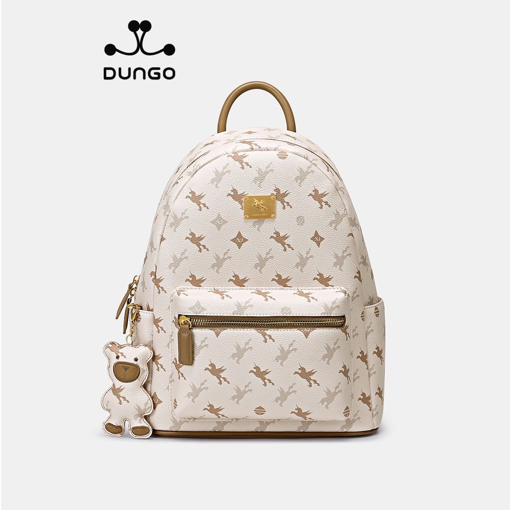 Balo Da 13inch unicorn Charm Gấu NU1172104-21L Nâu Lớn
