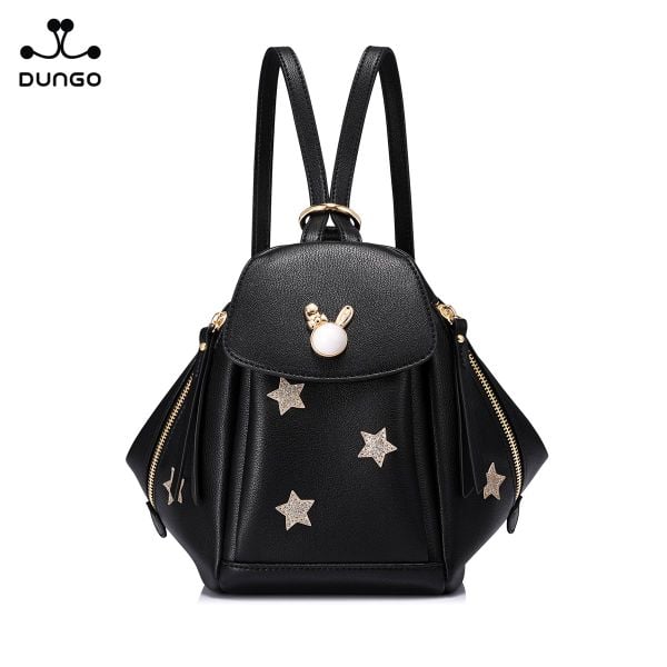  Balo Và Túi 2 in 1 Thỏ Đen JUST STAR DU172457-01 