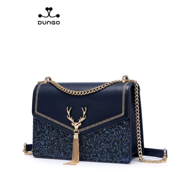  Túí Xách JUST STAR Sequin Xanh Tuần Lộc DU172555-06 