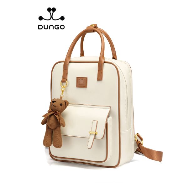  Balo JUST STAR Charm Gấu Da Trắng JU172855-48 