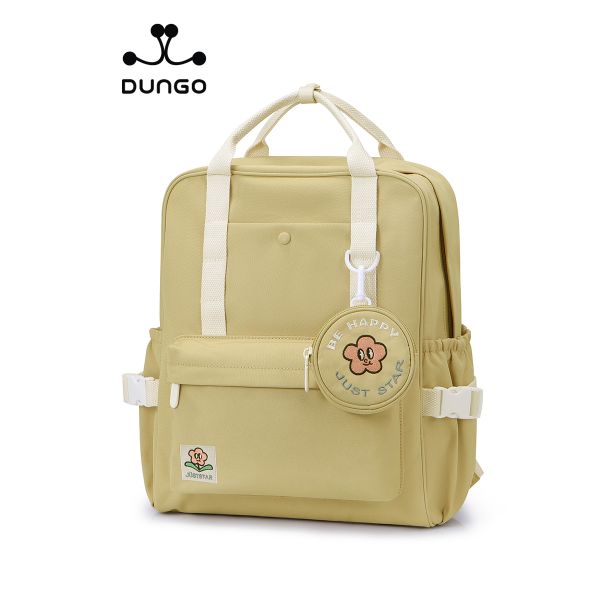  Balo Vải JUST STAR JU172982-03 Charm Hoa - Vàng 