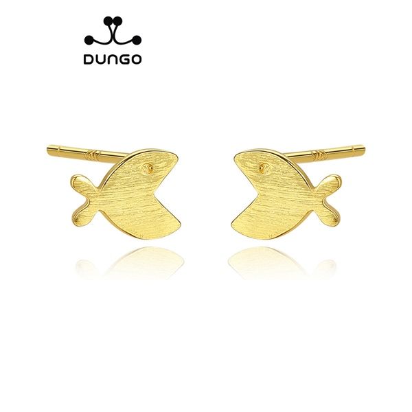 Bông Tai Bạc Dungo Fish Earrings DU16C11