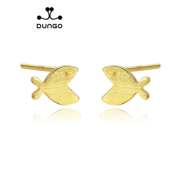  Bông Tai Bạc Dungo Fish Earrings DU16C11 