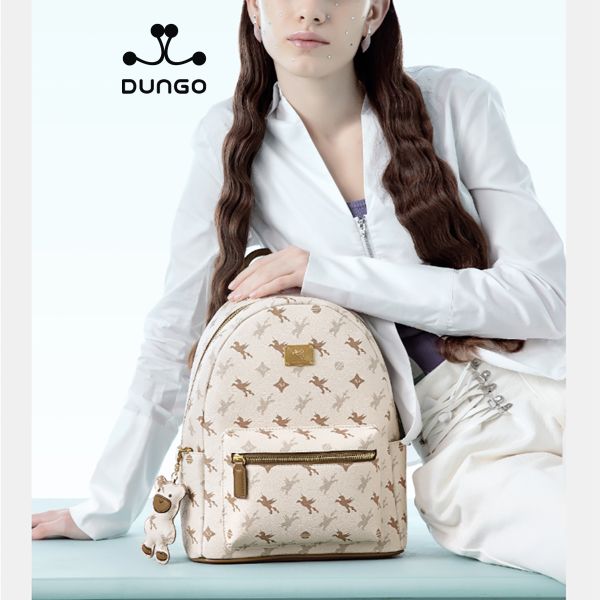  Balo Da 11inch Unicorn Charm Gấu NU1172104-21 Nâu 