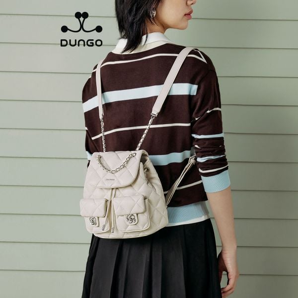  Balo Da Chần Mềm JU173108-48 Trắng 