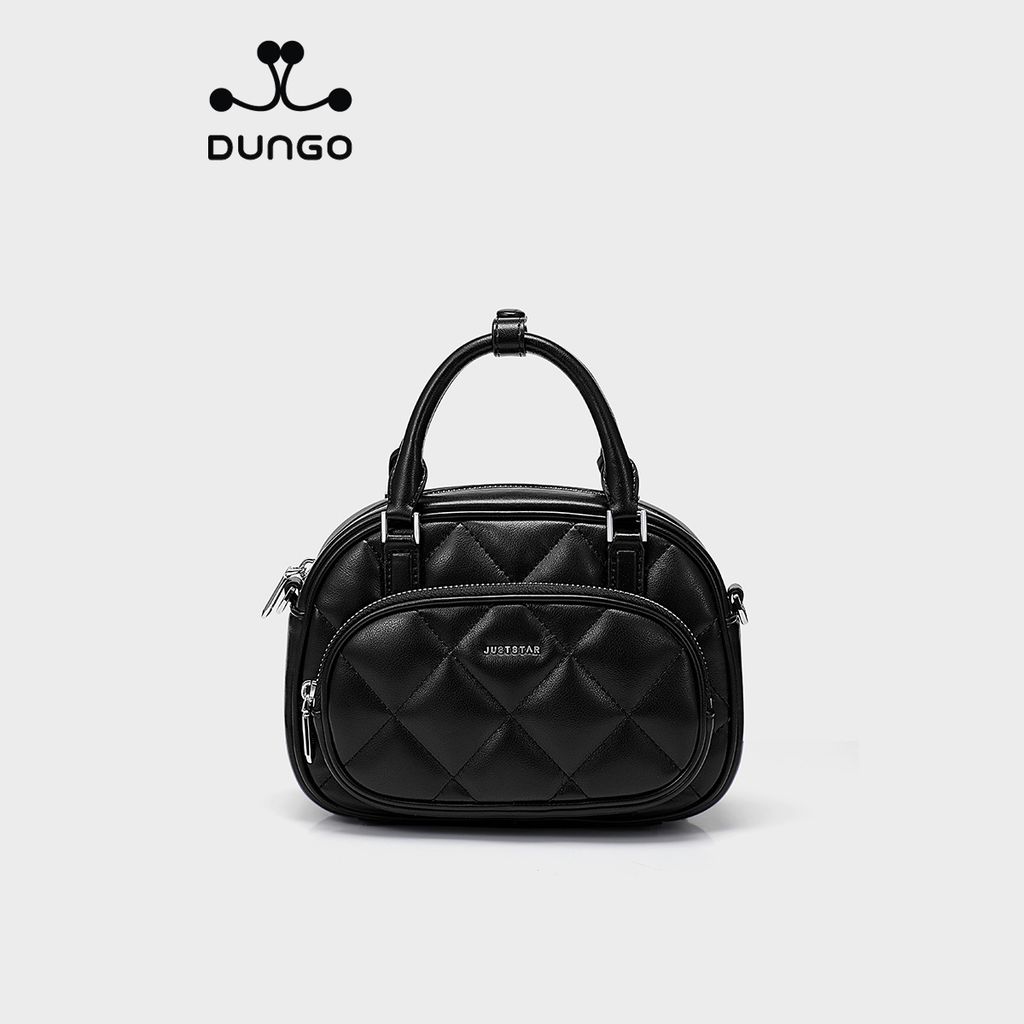 Túi Và Balo 2in1 Chần Trám Mềm JU173111-01 Đen