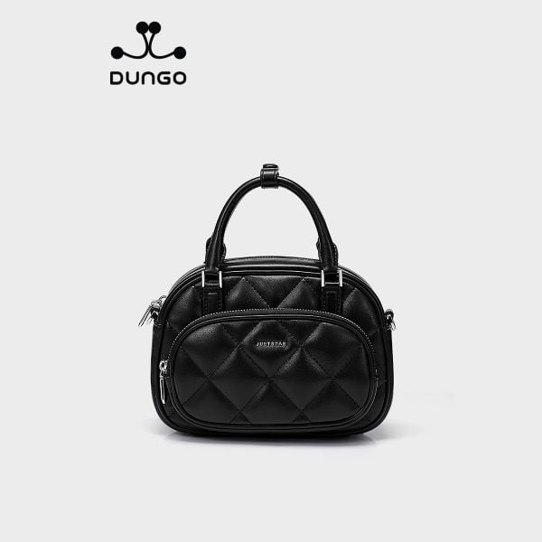  Túi Và Balo 2in1 Chần Trám Mềm JU173111-01 Đen 