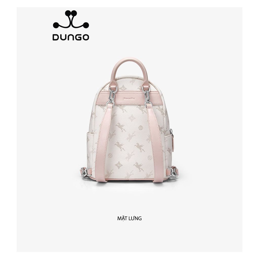 Balo Nhỏ Da Unicorn Charm Gấu NU1172104-04S Hồng