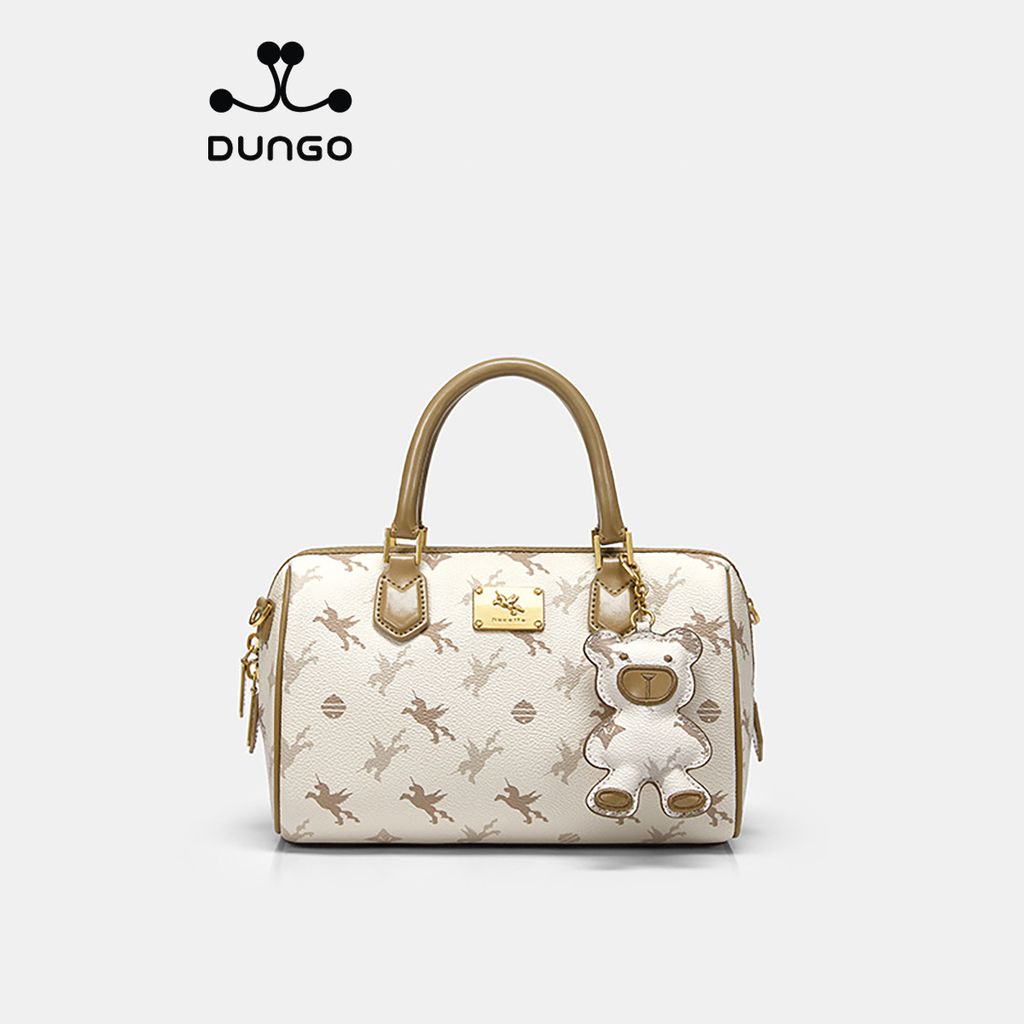 Túi Trống Ngựa Nâu NU1172196-21A Charm Gấu