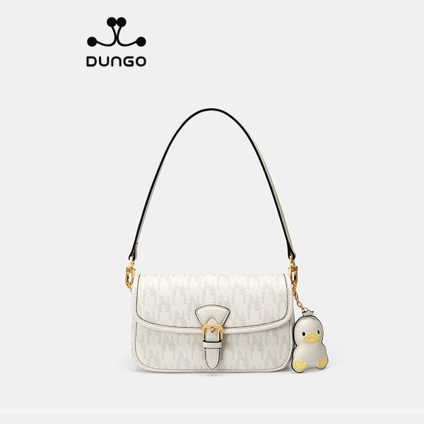  Túi Xách Nucelle Charm Vịt Momo JU1172232-48 Trắng 