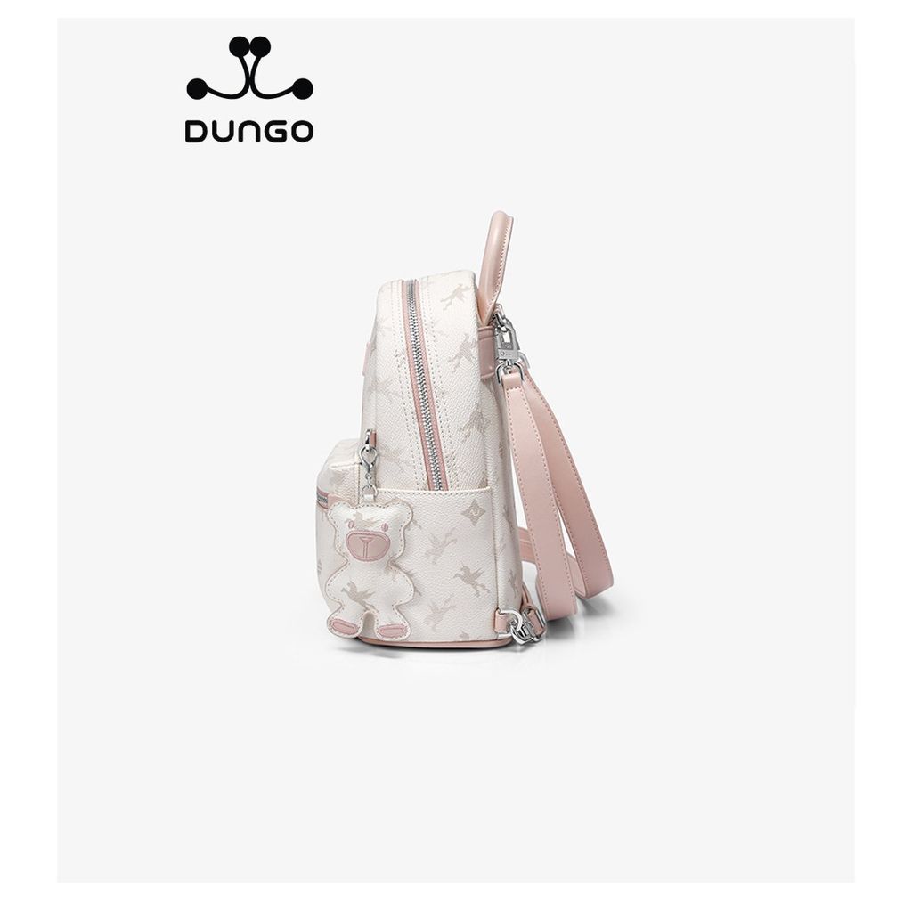 Balo Nhỏ Da Unicorn Charm Gấu NU1172104-04S Hồng