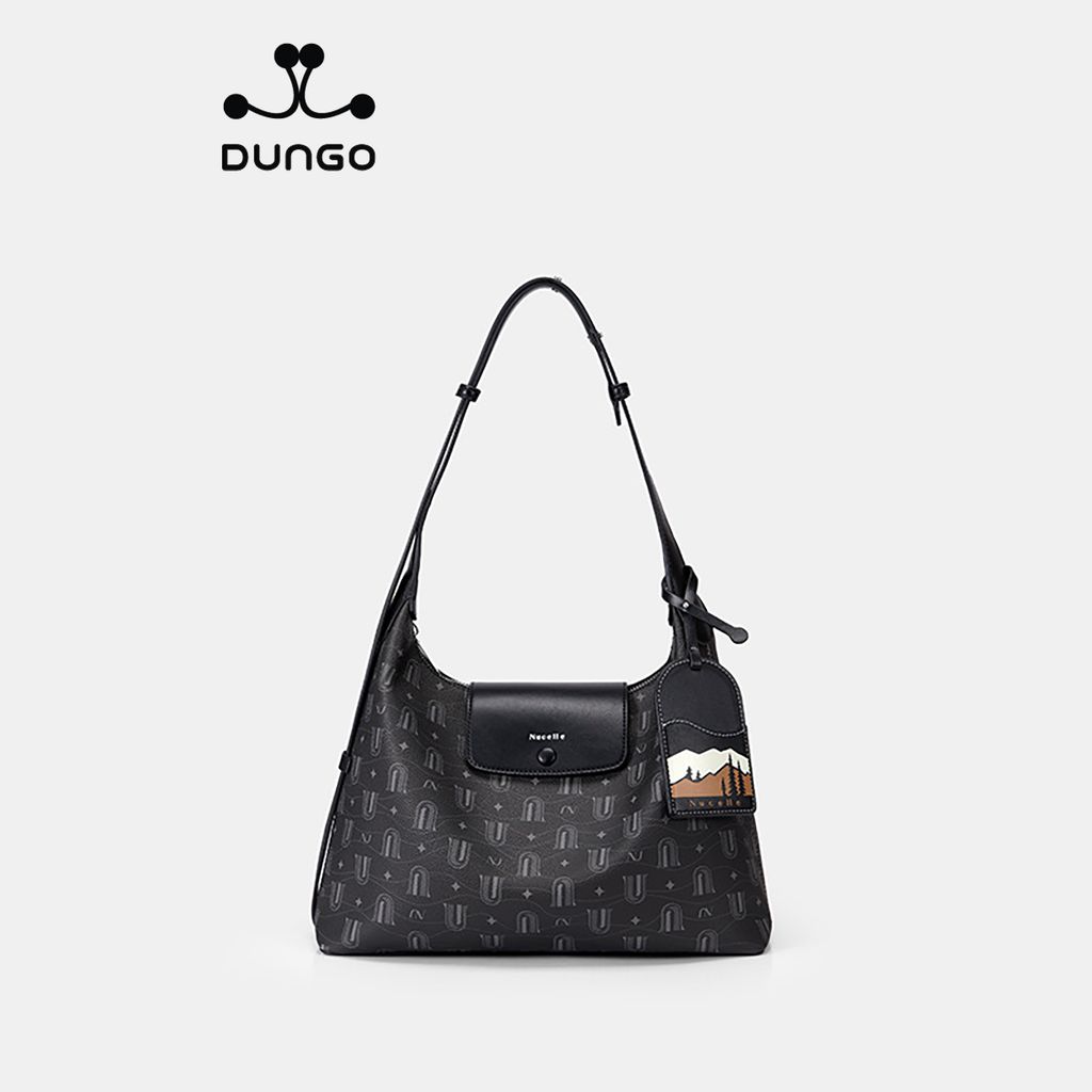 túi Xách Hobo Da NU1172210-01 Đen
