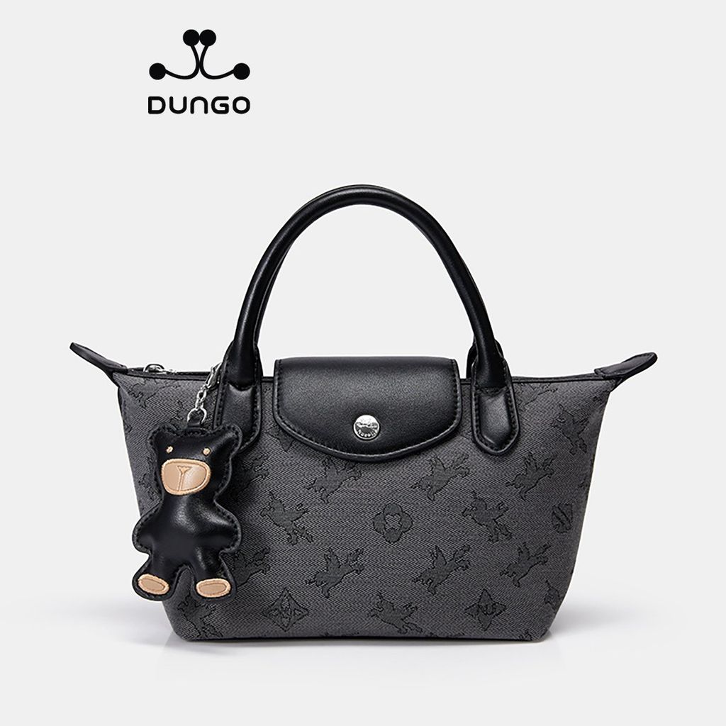 Túi Xách Unicorn Charm Gấu NUCELLE NU1172225-01 Đen
