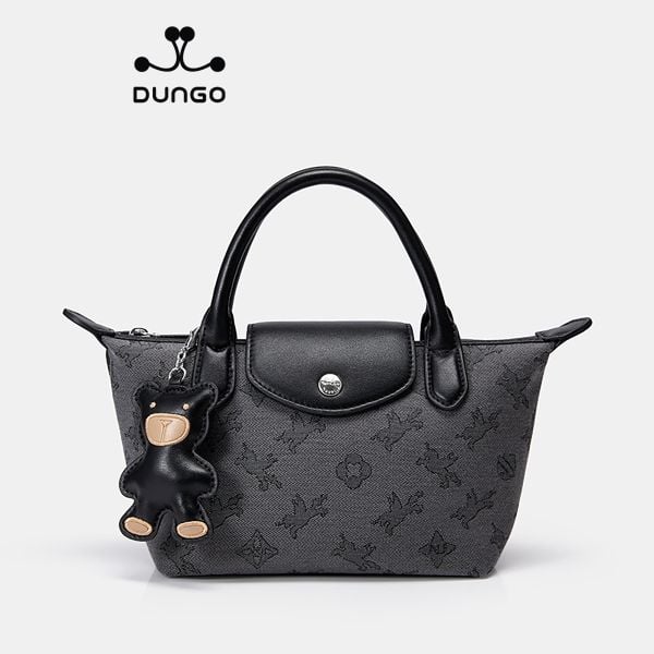  Túi Xách Unicorn Charm Gấu NUCELLE NU1172225-01 Đen 