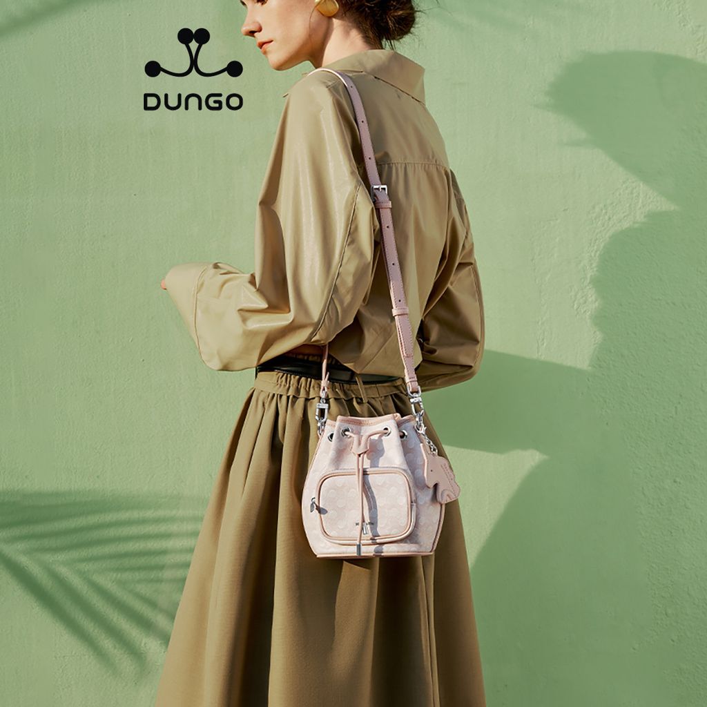 Túi Bucket Charm Ngựa NU1172242-04 Hồng