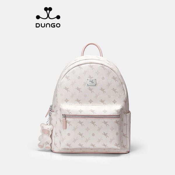  Balo Da 13inch Unicorn Charm Gấu NU1172104-04L Hồng Lớn 