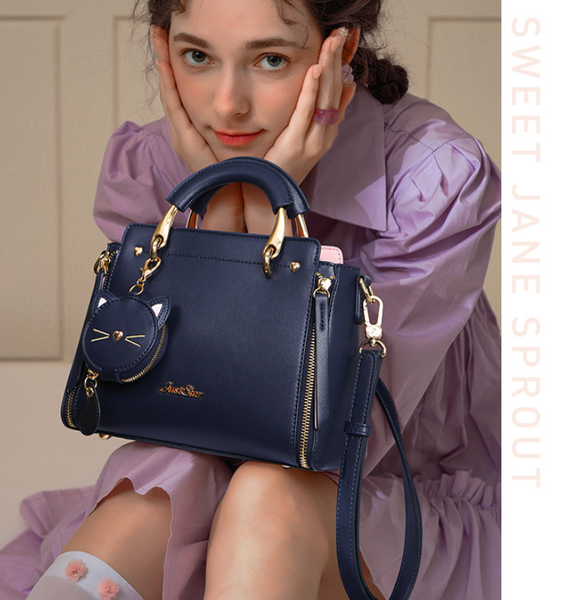  Túi Xách JUST STAR Mèo Xanh DU172043-06 