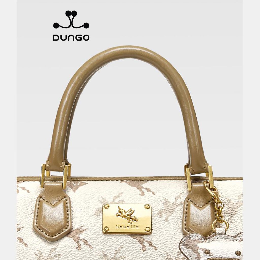 Túi Trống Ngựa Nâu NU1172196-21A Charm Gấu