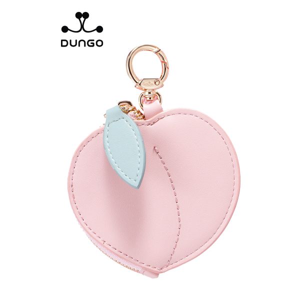  Charm Quả Đào JU110586-04 JUST STAR Treo Túi, Phụ Kiện Gắn Móc Khóa Hồng Xinh 