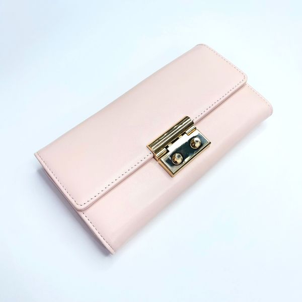  Ví Dài Dungo Da Bò- Hồng DU00067-04 