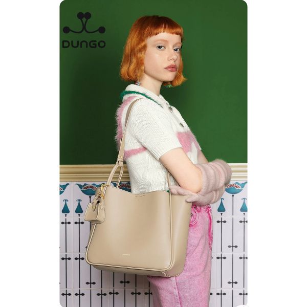  Túi Xách JUST STAR Bucket Da Mềm JU172962-21SJ - Beige 