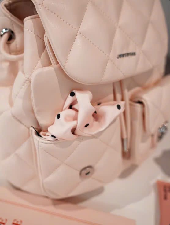 Balo Da Chần Mềm JU173108-04 Hồng